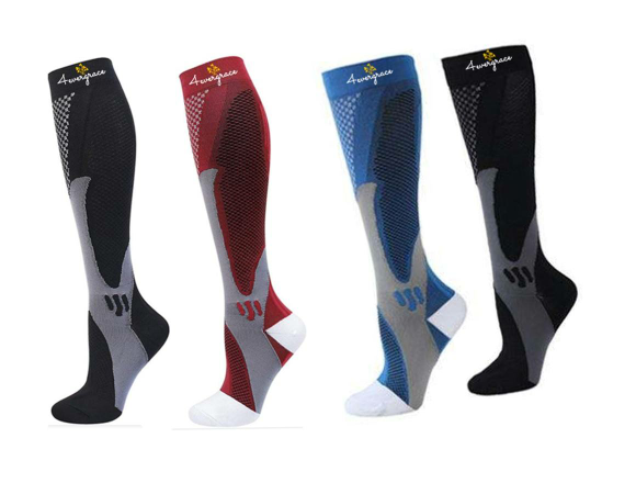 Women and Men Medical Knee High Graduated Compression Sock